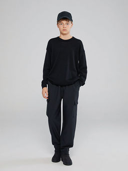 Bisiklet Yaka Erkek ?ocuk Triko Kazak