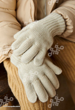 Перчатки детские из 100% монгольской шерсти (арт. 04164) - Тод оймс ххк фото 7