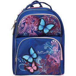 Рюкзак Berlingo Medium "Butterfly" (RU038041) 37*29*19см, 2 отделения, анатомическая спинка