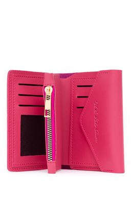 Женский кошелек цвета фуксии - U.s. polo assn фото 4