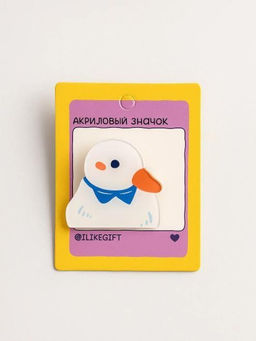 Значок акриловый iLikeGift "Goose"
