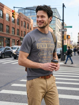 Футболка мужская арт. 02285/Brand - F5 фото 4