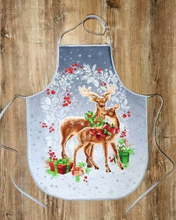 Фартук Полярная звезда рогожка хлопок 100%