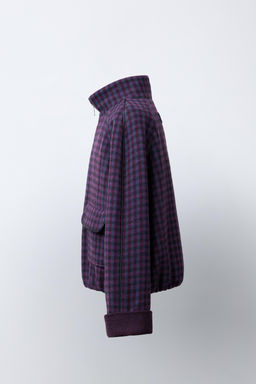 GINGHAM CHECK JACKET - Zara фото 3