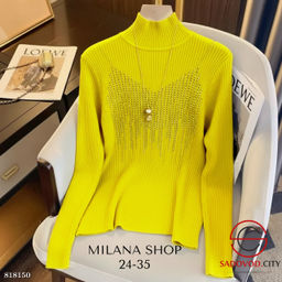 Кашемировая кофта со стразами - Bruno фото 9