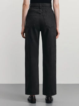 Джинсы baggy с резинкой в поясе / Zarina фото 4