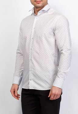 Сорочка мужская длинный рукав BERTHIER STAMPA185310/ Fit-R(0-1)  фото 8