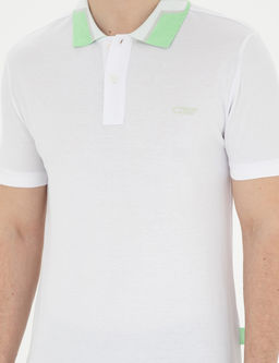 Beyaz Slim Fit Ti__rt