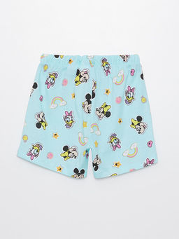 Beli Lastikli Minnie Mouse Bask?l? K?z ?ocuk Pijama ?ort - Waikiki фото 2