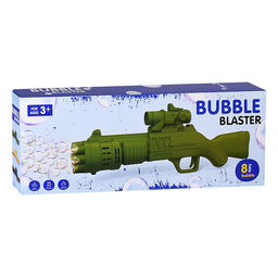 Пистолет "Bubble" для мыльных пузырей, в коробке