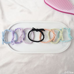 Резинка для волос 6 штук набор / N3172-8 /уп 1/723791