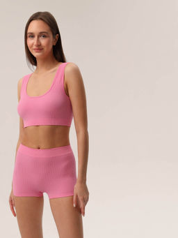 Топ на широких бретелях с плетением косичка HOME COLLECTION - My фото 18