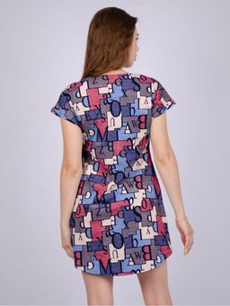 Туника "Душечка" азбука, трикотаж