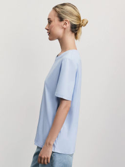 Базовая футболка из хлопка / Zarina фото 4