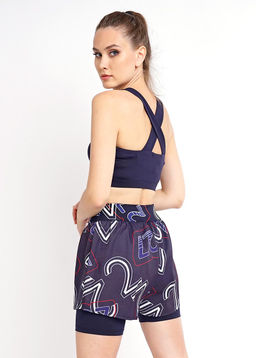 LSH21-100/2 Э Шорты женские Футер лето 2021 - Clever wear фото 3