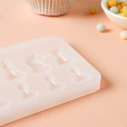 Набор молдов Доляна Шахматы, силикон, 2 предмета: доска 31?1 см, фигуры 20,5?8,5?1 см  фото 7