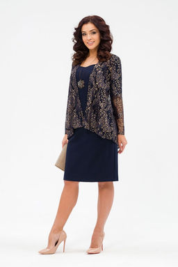 Платье-двойка Сильвина (48-56) - Serenada фото 7