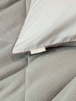 Muslin & Satin Solid color (платина беж) комплект