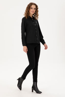 Женские черные джинсовые брюки Неожиданная скидка в корзине - U.s. polo assn фото 3