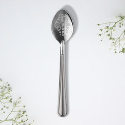 Цена за 3 шт. Ложка чайная именная Анастасия, h=14 см