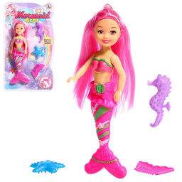 Кукла сказочная Русалка с аксессуарами, МИКС