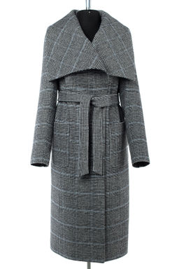 01-10186 Пальто женское демисезонное (пояс) - El podio фото 11