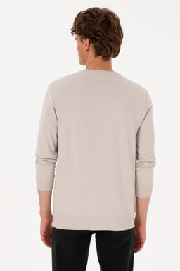 Erkek Bisiklet Yaka Regular Fit Ta_ Sweatshirt - U.s. polo assn фото 5