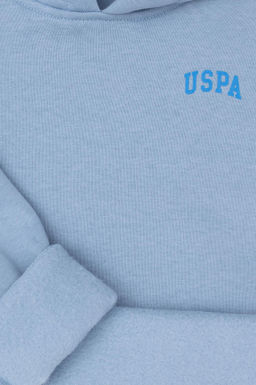 Голубой базовый свитшот для мальчика Неожиданная скидка в корзине - U.s. polo assn фото 4