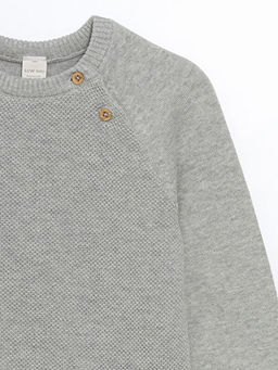 Bisiklet Yaka Erkek Bebek Triko Kazak - Waikiki фото 2