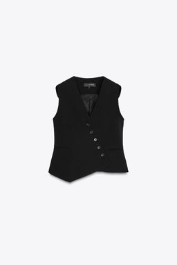 ZW COLLECTION ASYMMETRIC WAISTCOAT - Zara фото 35