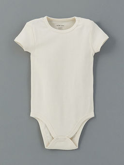 Bisiklet Yaka Erkek Bebek ??t??tl? Bodysuit 3l?