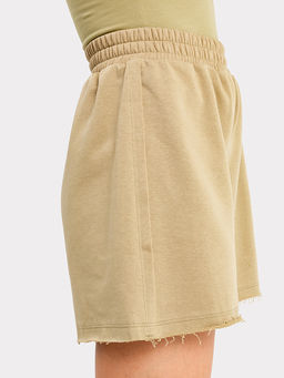 Шорты женские в зеленом цвете хаки 132335 - Mark formelle фото 10