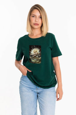 Футболка М325272Па зеленый