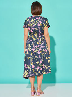 Платье 0083-3а стальной графит - Aquarell фото 16