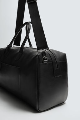 LEATHER TRAVEL BAG - Zara фото 6