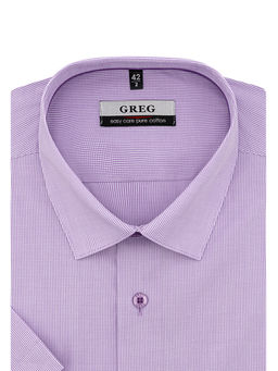 Сорочка мужская короткий рукав GREG 174/201/0962/Z/1p