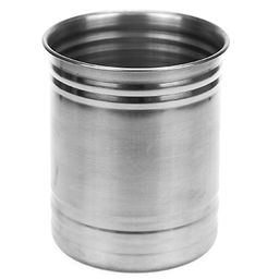 Банка для сыпучих продуктов из нержавеющей стали 0,85л, д10см, h12см, крышка пластмассовая с пароотводом, в коробке (Китай) - Домашняя мода фото 2