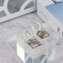 Серьги из муранского стекла