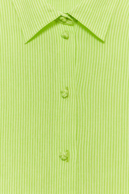 CAMISA MANGA CORTA ZW COLLECTION / Verde - Zara фото 7