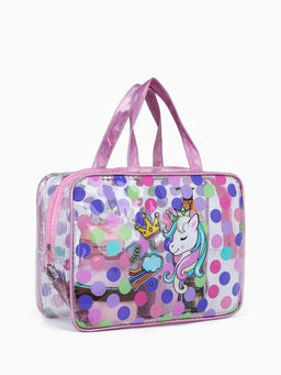 Набор косметичек для бассейна 2 в 1, с принтом, разноцветный