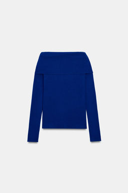 TOP SOFT HEBILLA / Azul?n - Zara фото 8