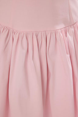 Mavi Belden Ac?lan Dokuma K?sa/Mini Elbise TWOSS25EL00865 - Trendyolmilla фото 25