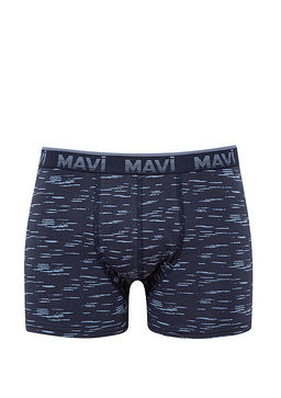 3lu Lacivert Boxer Seti - Mavi фото 2