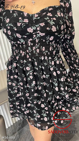 Платье со шифоновым материалом на подкладе - Bruno фото 2