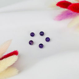 Бусины для украшений из Аметиста (5 шт)