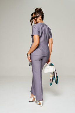 Костюм 6308 графит, Брюки, Жакет - B&F фото 6