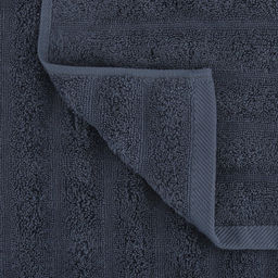 Полотенце махровое "Шелковый путь" 50х90см, хлопок 100%, стальной синий (Китай)