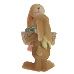 Фигурка декоративная "Зайцы", L13 W5 H7 см