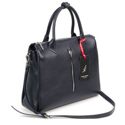 Женская кожаная сумка Sergio Valentini SV-SZ-702A Нави