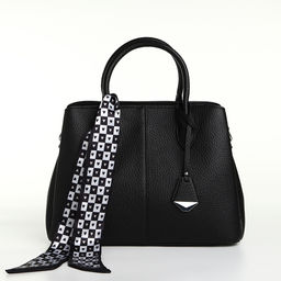 Сумка женская тоут TEXTURA на молнии, 29×11×23 см, однотонная, чёрная